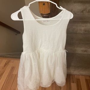 16 1/2 plus girls. White dress.